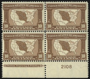 Sale 1040, Lot 1683, Louisiana Purchase and Jamestown Issues (Scott 323-330)