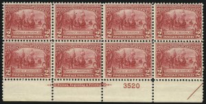Sale 1040, Lot 1698, Louisiana Purchase and Jamestown Issues (Scott 323-330)