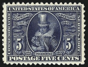 Sale Number 1040, Lot Number 1699, Louisiana Purchase and Jamestown Issues (Scott 323-330)