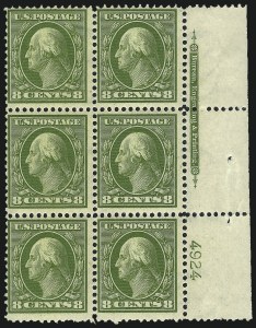 Sale 1040, Lot 1702, 1908-10 Issues (Scott 331-356)