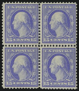 Sale 1040, Lot 1745, 1909 Bluish Paper Issue (Scott 357-366)