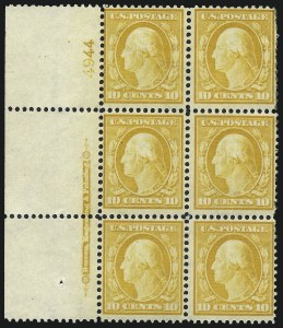 Sale 1040, Lot 1750, 1909-12 Issues (Scott 369-395)
