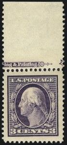 Sale 1040, Lot 1751, 1909-12 Issues (Scott 369-395)