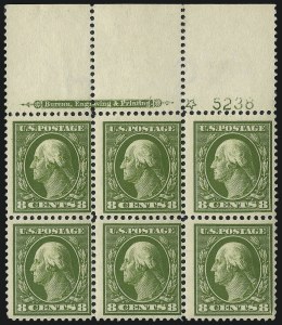 Sale 1040, Lot 1753, 1909-12 Issues (Scott 369-395)