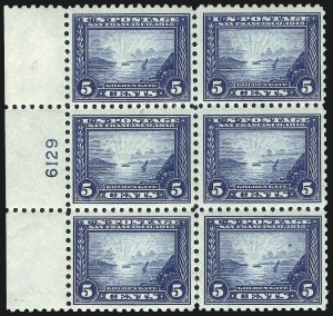 Sale 1040, Lot 1779, Panama-Pacific Issue (Scott 397-404)