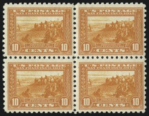 Sale 1040, Lot 1780, Panama-Pacific Issue (Scott 397-404)
