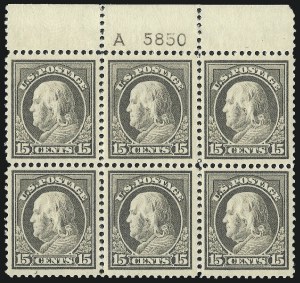Sale 1040, Lot 1790, 1912-15 Issues (Scott 405-440)
