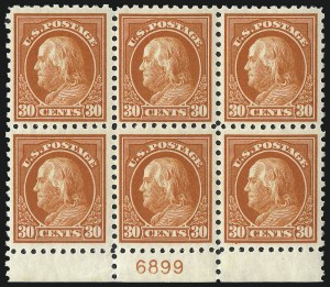 Sale 1040, Lot 1813, 1912-15 Issues (Scott 405-440)