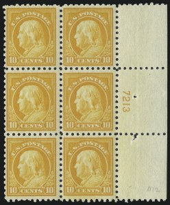 Sale 1040, Lot 1854, 1916-17 Issues (Scott 462-491)