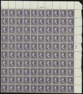 Sale 1040, Lot 1892, 1917-18 Issues (Scott 498-524)