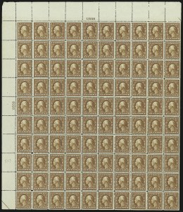 Sale 1040, Lot 1893, 1917-18 Issues (Scott 498-524)
