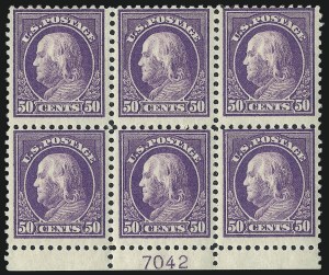 Sale 1040, Lot 1908, 1917-18 Issues (Scott 498-524)