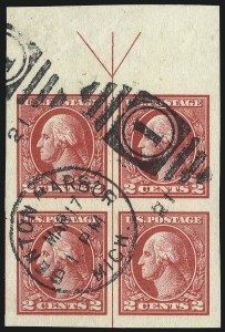 Sale 1040, Lot 1933, 1918-22 Issues (Scott 525-547a)
