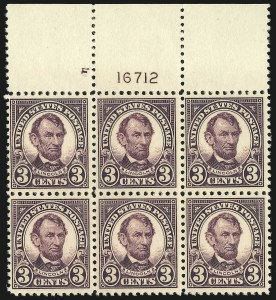 Sale 1040, Lot 1962, 1922-25 Issues (Scott 551-573)