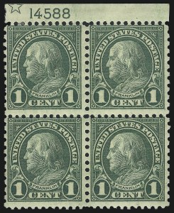 Sale 1040, Lot 1992, 1923-33 Issues (Scott 577-734a)