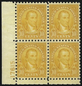 Sale 1040, Lot 1997, 1923-33 Issues (Scott 577-734a)