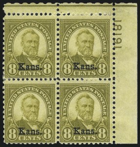 Sale 1040, Lot 2025, 1923-33 Issues (Scott 577-734a)