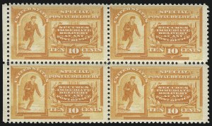 Sale 1040, Lot 2099, Special Delivery (Scott E1-E20, F1)