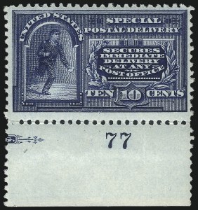 Sale 1040, Lot 2101, Special Delivery (Scott E1-E20, F1)