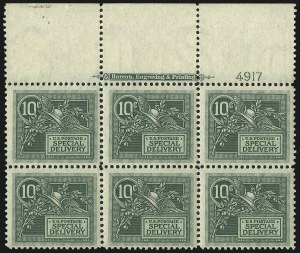 Sale 1040, Lot 2105, Special Delivery (Scott E1-E20, F1)