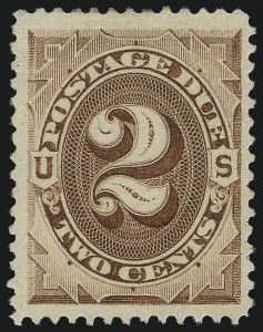 Sale 1040, Lot 2111, Postage Due (Scott J2-J96a)