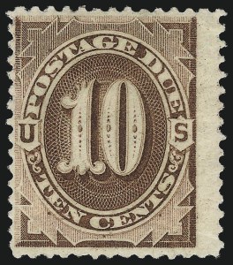 Sale 1040, Lot 2113, Postage Due (Scott J2-J96a)