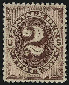 Sale 1040, Lot 2115, Postage Due (Scott J2-J96a)