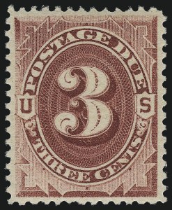 Sale 1040, Lot 2119, Postage Due (Scott J2-J96a)