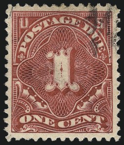Sale 1040, Lot 2124, Postage Due (Scott J2-J96a)