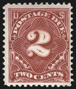 Sale 1040, Lot 2125, Postage Due (Scott J2-J96a)