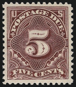 Sale 1040, Lot 2131, Postage Due (Scott J2-J96a)