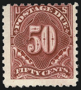 Sale 1040, Lot 2134, Postage Due (Scott J2-J96a)