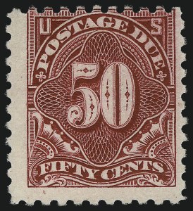 Sale 1040, Lot 2135, Postage Due (Scott J2-J96a)