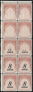 Sale 1040, Lot 2140, Postage Due (Scott J2-J96a)