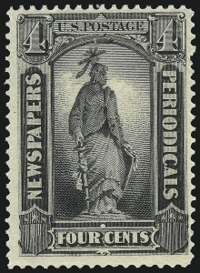 Sale 1040, Lot 2170, Newspapers and Periodicals, Parcel Post (Scott PR, Q, JQ)