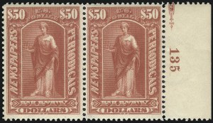 Sale 1040, Lot 2171, Newspapers and Periodicals, Parcel Post (Scott PR, Q, JQ)