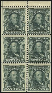 Sale 1040, Lot 2191, Booklet Panes and Complete Booklets