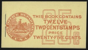 Sale 1040, Lot 2198, Booklet Panes and Complete Booklets