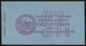 Sale 1040, Lot 2206, Booklet Panes and Complete Booklets