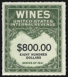 Sale 1040, Lot 2235, Postal Cards thru Revenues, Official Seals (Scott UX, R, OX)
