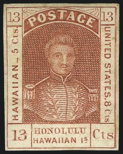 Sale 1040, Lot 2265, United States Possessions incl. Hawaii, 1851 Issue thru Numerals