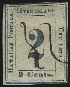 Sale 1040, Lot 2274, United States Possessions incl. Hawaii, 1851 Issue thru Numerals