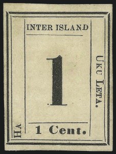 Sale 1040, Lot 2293, United States Possessions incl. Hawaii, 1851 Issue thru Numerals