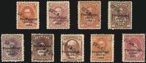 Sale 1040, Lot 2305, Hawaii, 1860 thru Back-of-Book
