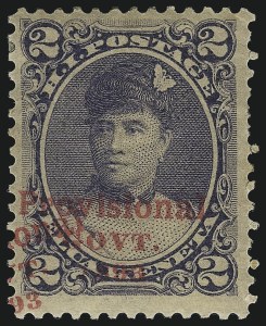 Sale 1040, Lot 2308, Hawaii, 1860 thru Back-of-Book