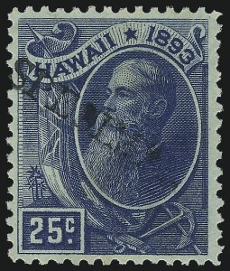 Sale 1040, Lot 2322, Hawaii, 1860 thru Back-of-Book