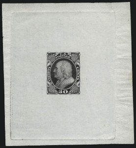 Sale 1044, Lot 13, Essays and Proofs (1847 thru 1857 Issues)