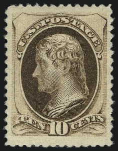 Sale 1044, Lot 160, 1879-88 Bank Note Issues (Scott 182-218)