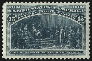 Sale 1044, Lot 190, 1890-93 Issue and Columbian Issue (Scott 219-245)