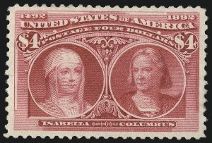 Sale 1044, Lot 196, 1890-93 Issue and Columbian Issue (Scott 219-245)